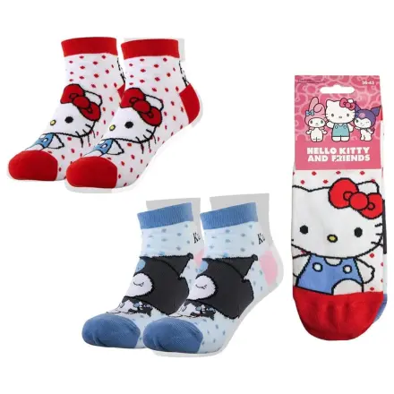 Sanrio Socks 2-Pack Hello Kitty Short 36-43 product photo