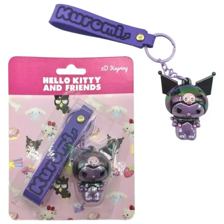Sanrio 3D Keychain Hello Kitty Kuromi product photo