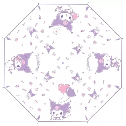 Sanrio Cane Umbrella Kuromi Kawaii Transparent product photo