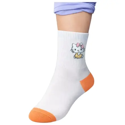 Sanrio Socks Hello Kitty Buttercream Long 36-40 product photo