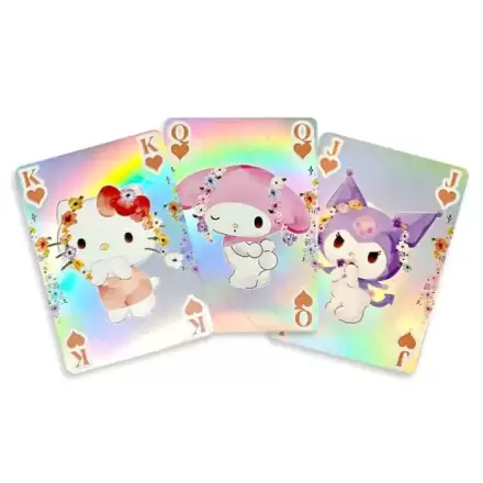 Sanrio Playing Cards Hello Kitty & Friends Holographic     product photo