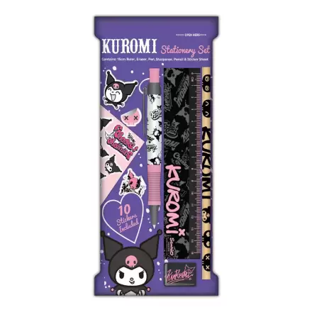 Sanrio Stationery Set 6-Pack Kuromi product photo