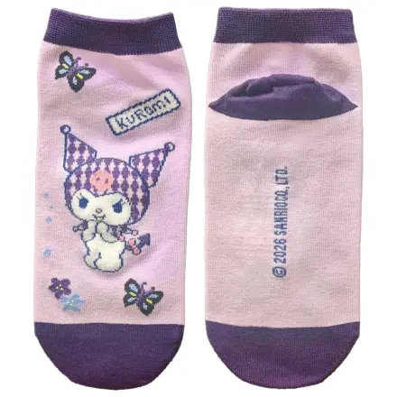 Sanrio Socks Kuromi Japanese Short 36-40 product photo
