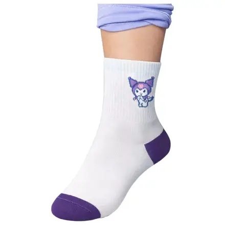 Sanrio Socks Kuromi Japanese Long 36-40 product photo