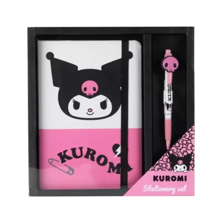 Sanrio Notebook with Pen Gift Set Kuromi product photo