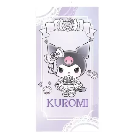 Sanrio Kuromi microfibre beach towel termékfotója