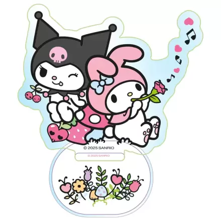 Sanrio Acrylic Stand Kuromi & My Melody Holographic 6 cm   product photo