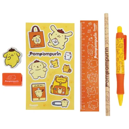 Sanrio Stationery Set 6-Pack Pompompurin product photo
