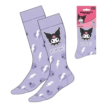 Sanrio Socks Kuromi Purple 36-43 product photo