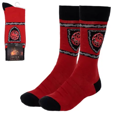 House of the Dragon Crest adult long socks 35/41 product photo