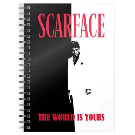 Scarface Notebook The World Is Yours product photo