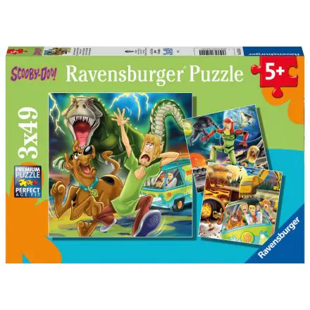 Scooby Doo puzzle 3x49pcs product photo