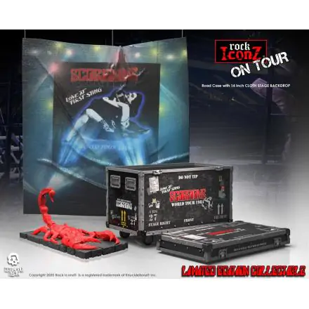 Scorpions Rock Ikonz On Tour World Tour 1984 Road Case Statue + Stage Backdrop product photo