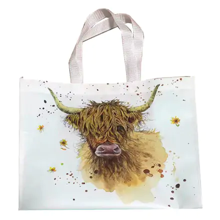 Scottish Cow shopping bag product photo