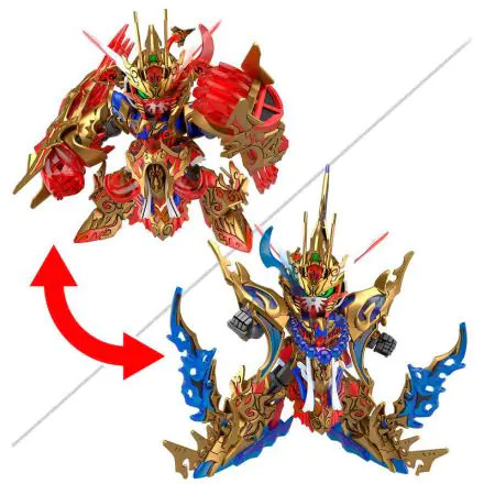 SD Gundam World Heroes Wukong Impulse Model Kit figure product photo
