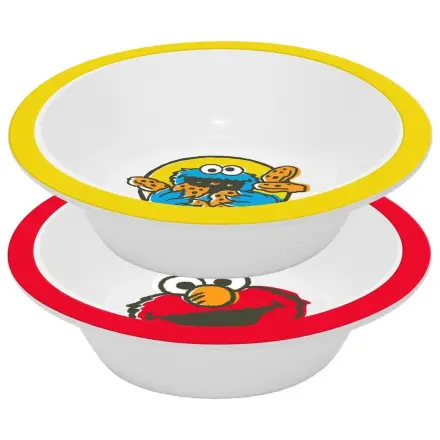 Sesame Street Cereal Bowl Vintage Kids 2-Pack 300ml product photo