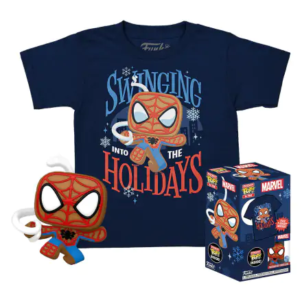 Set figure Pocket Pop & Tee kids Marvel Spiderman Gingerbread Exclusive [11 years] product photo