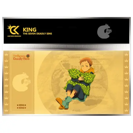Seven Deadly Sins King Golden Ticket product photo