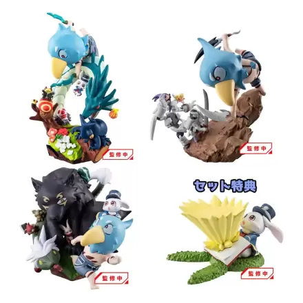 Shangri-La Frontier Petitrama EX Series Trading Figure 3-Set Shangri-La Frontier vs Monster Diorama Collection Set 11 cm (with gift) termékfotója