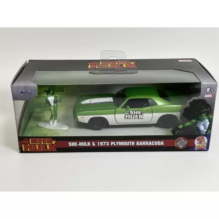 She-Hulk Diecast Model 1/32 1973 Plymouth Barracuda termékfotója