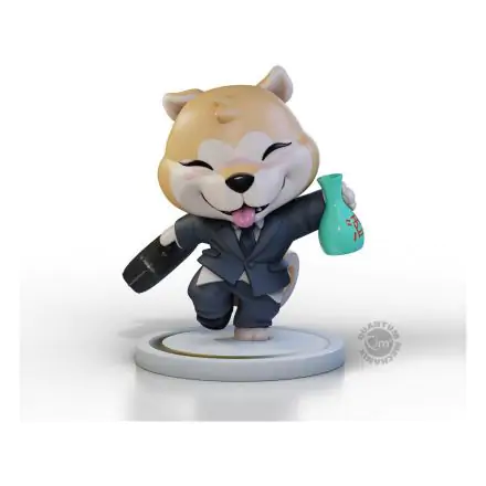 Shiba Inu Collection Qrew Art Premium Vinyl Figure Salaryman 10 cm product photo