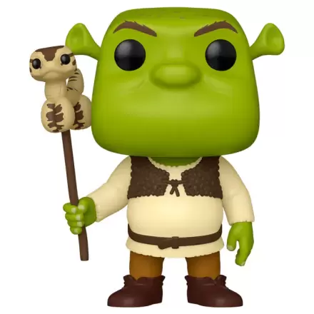 Shrek Funko POP! Movies Vinyl Figure 30th Anniversary Shrek w/Snake 9 cm termékfotója