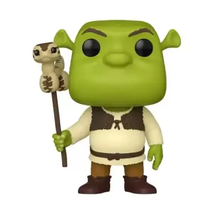 Shrek Funko POP! Movies Vinyl Figure 30th Anniversary Shrek w/Snake 9 cm termékfotója