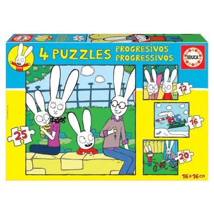 Simon Progressive puzzle 12-16-20-25pcs product photo