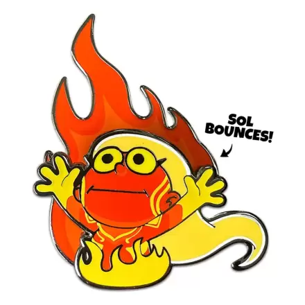 Smite 2 Pin Badge Sol 5 cm product photo