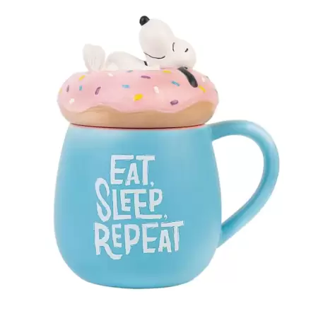 Snoopy Eat Sleep Repeat 3D mug 500ml termékfotója