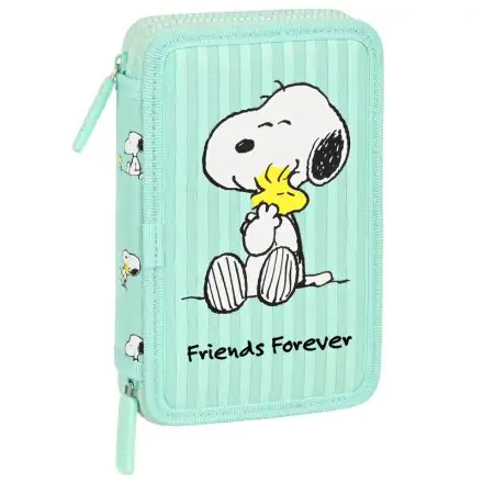 Snoopy Friends Forever double pencil case 28pcs product photo
