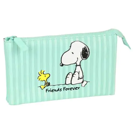 Snoopy Friends Forever triple pencil case product photo