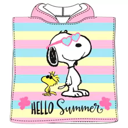 Snoopy microfibre poncho towel product photo
