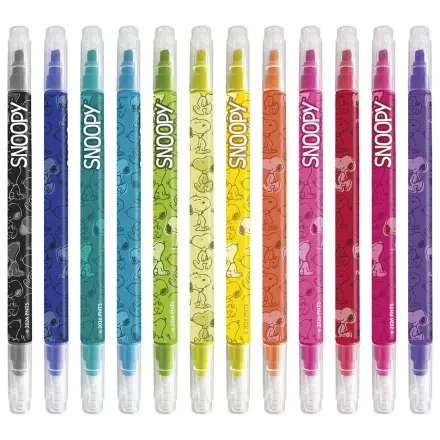 Snoopy Peanuts set of 12 erasable makers product photo