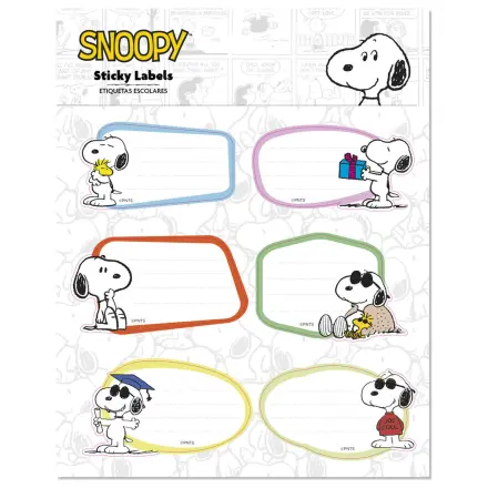 Snoopy Peanuts premium adhesive labels product photo
