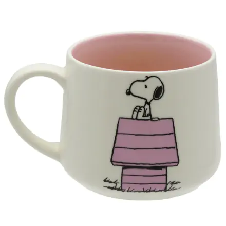 Snoopy Pink Kennel 3D figure ceramic mug product photo