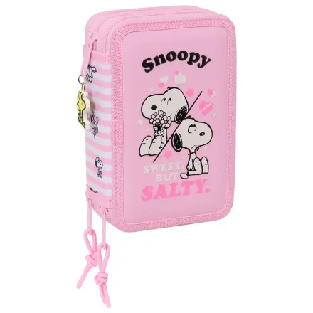 Snoopy triple pencil case 37pcs product photo