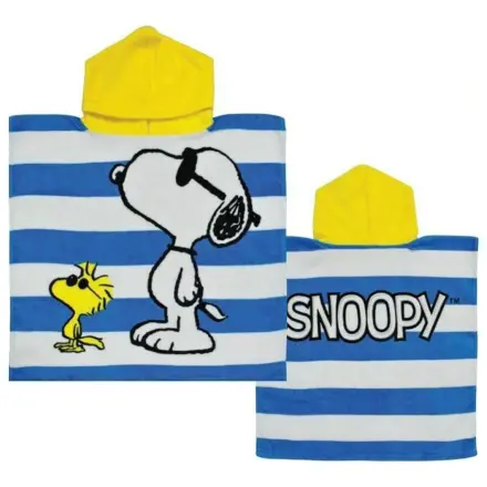 Snoopy Woodstock Beach Towel Poncho product photo