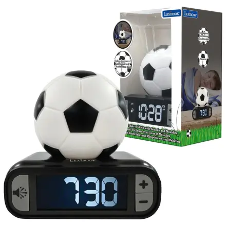 Soccer 3D night light digital alarm clock product photo
