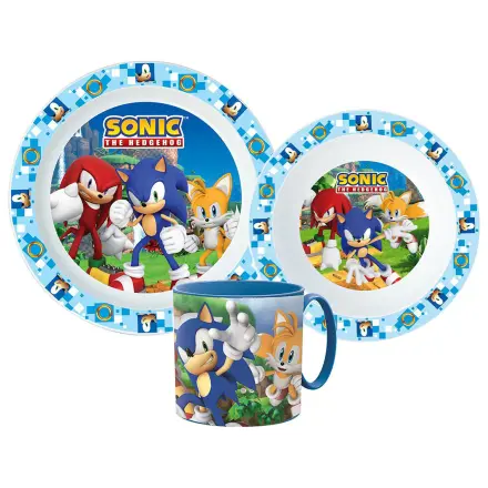 Sonic Adventure Tableware Set, Micro Plastic Set with Mug 265 ml product photo