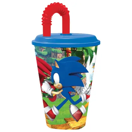 Sonic Adventure Straw Cup, Plastic 430 ml product photo