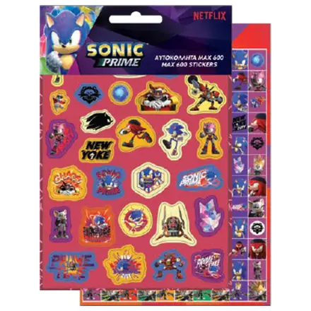 Sonic Chaos 600-piece sticker set product photo