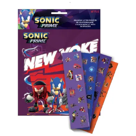 Sonic New Yoke Sticker Album with 50 Stickers product photo
