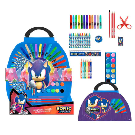 Sonic Prime Stationery set 50pcs product photo