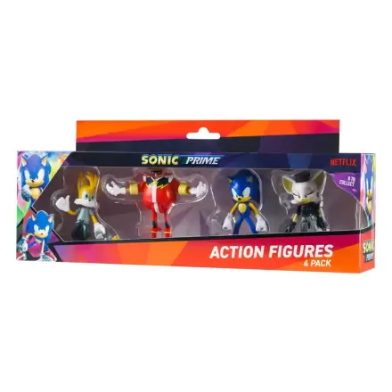 Sonic Prime Action Figure 4-Pack S1 7 cm termékfotója