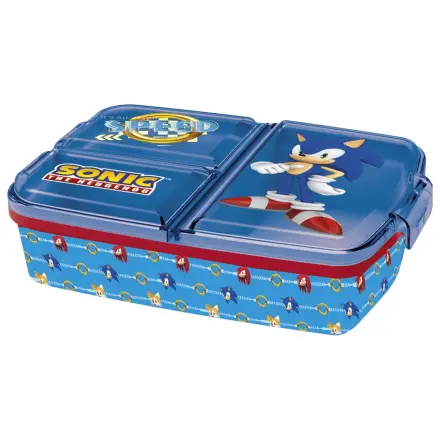 Sonic Speed Multi-Compartment Lunch Box, Sandwich Box product photo