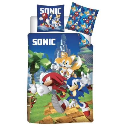 Sonic Speedy Dreams kids' duvet cover set for preschoolers product photo