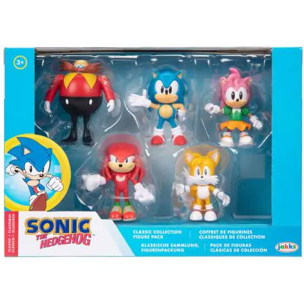 Sonic The Hedgehog pack 5 figures 6cm termékfotója