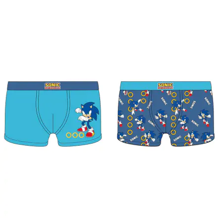 Sonic the Hedgehog pack 2 kids boxer product photo