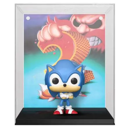 Sonic the Hedgehog 2 POP! Game Cover Vinyl Figure Sonic heo Exclusive 9 cm termékfotója